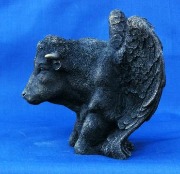 Winged Bull of the four holy creatures