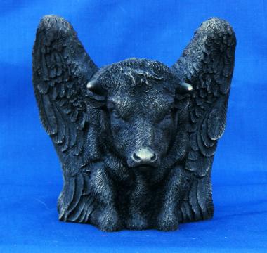 Winged Bull of the four holy creatures